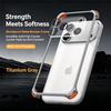 Luxury Metal Aluminum Alloy Frame Lens Protective Phone Case For iPhone 17 16 15 14 13 Pro Max Silicone Lining Shockproof Bumper