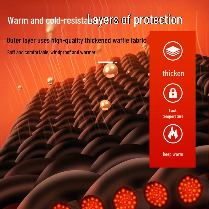 Jeanswest Men's Winter Waffle Fleece Lined Joggers