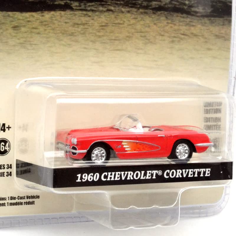 Greenlight SCALE HOLLYWOOD SERIES 34 1960 CHEVROLET CORVETTE RIPTIDE Greenlight Scale Hollywood Series 34 Chevrolet Corvette 164 - 164 "1960 -