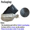 Front Engine Hood Bonnet Insulation Cotton Pad For Mazda CX-5 CX5 2013-2024 KB7W56681B Sound Heat Soundproof Heat Insulation Mat Heat Shields 2