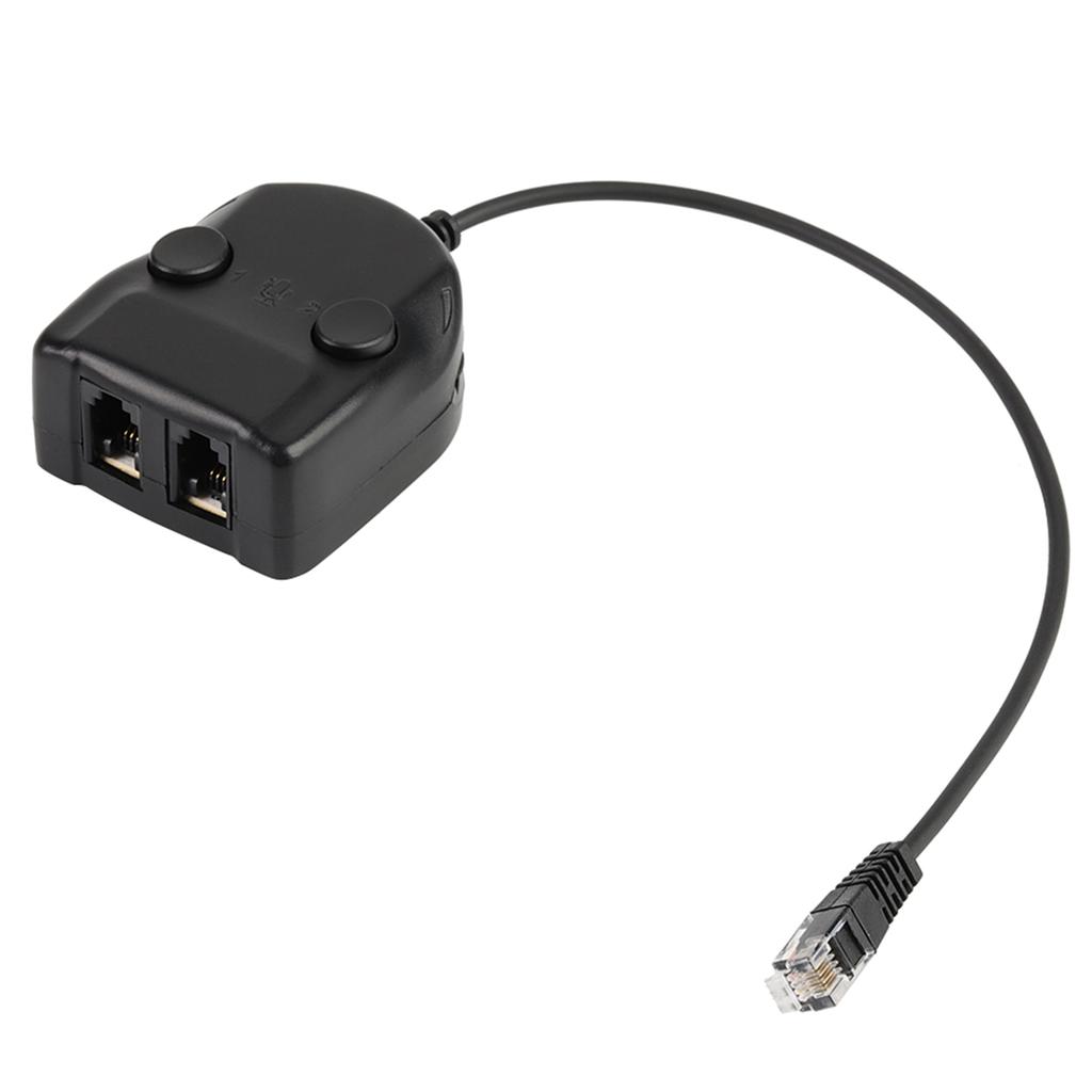 Crystal Headset Telephone Training Box Splitter Adapter Volume Control Intelligent Sound Closed