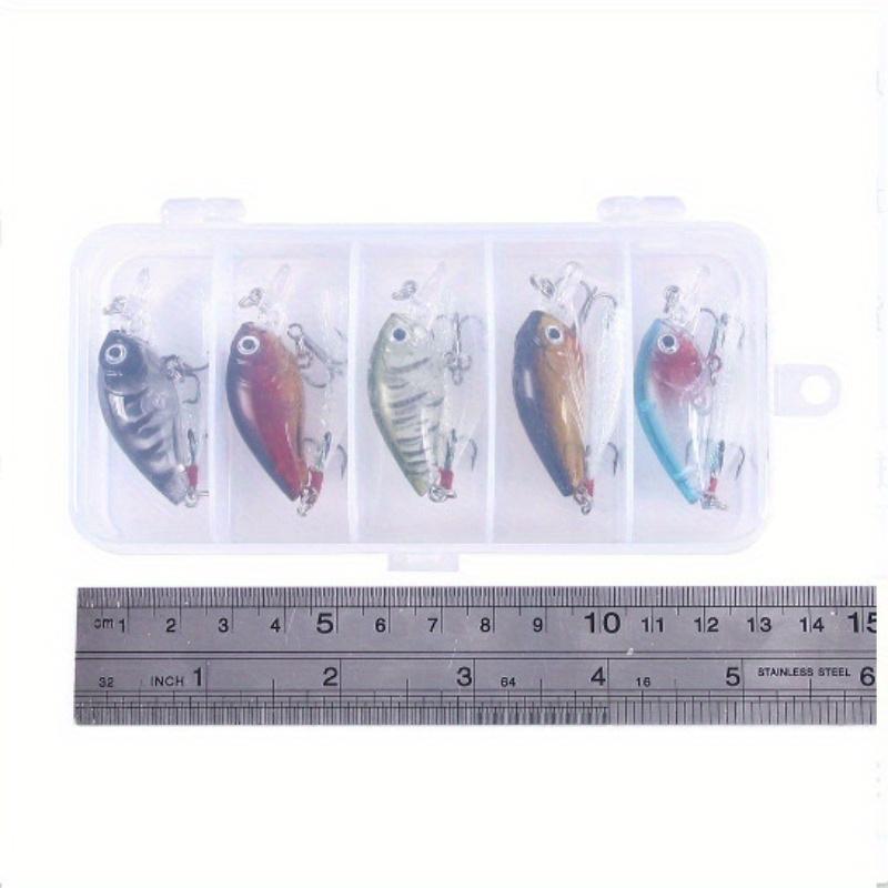 1/5 Stück/Set Suspension Rock Kleiner Dicker Mann 45mm4g Mikro-Objekt Minolulu Köder Schwebend Schwebend Barschmaul Hardbait Crankbait