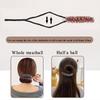 Tools Magic Headwear Accessories Hair Band Donut Bun Maker Rhinestone Lazy Hairpin Quick Bun Curler