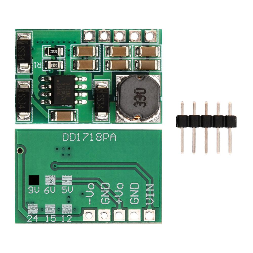 DC DC Step Up Board DC 3-18V to ±5V/6V/9V/12V/15V/24V Boost Converter Module Positive Negative Voltage Converter Power Supply