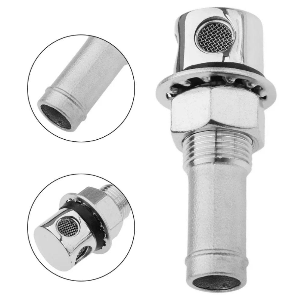 Stainless Steel Fuel Tank Vent Straight Air Vent Marine Air Vent Boat Vent  Fuel System
