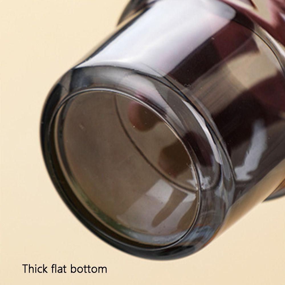 400ml Κούπα Γάλακτος από Γυαλί Διάφανη Κούπα Καφέ με Καλαμάκι Κούπα από Μπαμπού Wind Κούπα για Καλαμάκι Καφέ Πάρτι