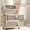Thickened Foldable Multilayer Plastic Baby Wardrobe and Clothes Storage Cabinet