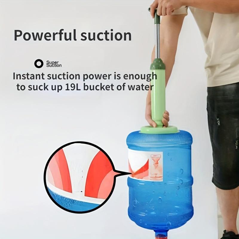 1pc Vacuum Toilet, Absorbing Leather Tweezers, Wipe, Kitchen Clogging And Dredging Device, Household Toilet Sewer Leather Sucker