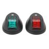 1 Pair LED Navigation Light Professional Alarm Indication Navigation Signal Light for Boat Yacht  12V 2W