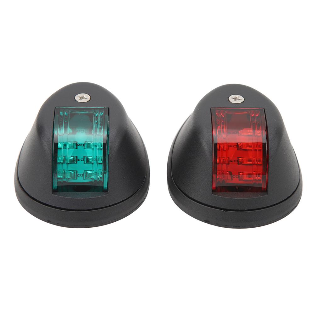 1 Pair LED Navigation Light Professional Alarm Indication Navigation Signal Light for Boat Yacht  12V 2W