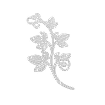 A Flower Vine Art Metal Carbon Steel Knife Die Paper Art Club Embossing Etching Cutting Knife Die