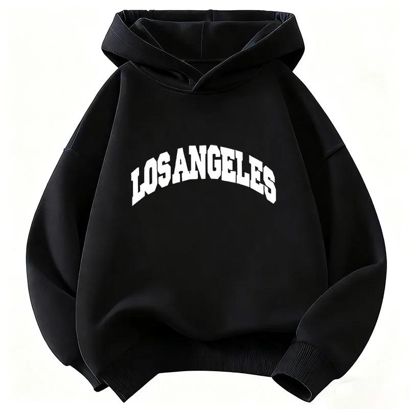 Lässiger Y2K Los Angeles Kapuzenpullover für Kinder – Trendige Kleidung für Jungen und Mädchen