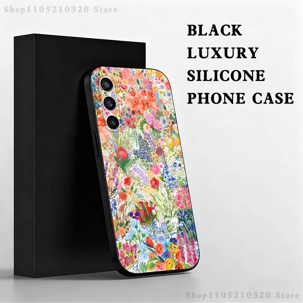 

B-Betsy Ann W-Wiltshire London Phone Case For Samsung S25,S24,S21,S22,S23,S30,Ultra,S20,Plus,Fe,Lite,Note,10 Black Soft Shell SamsungS20lite