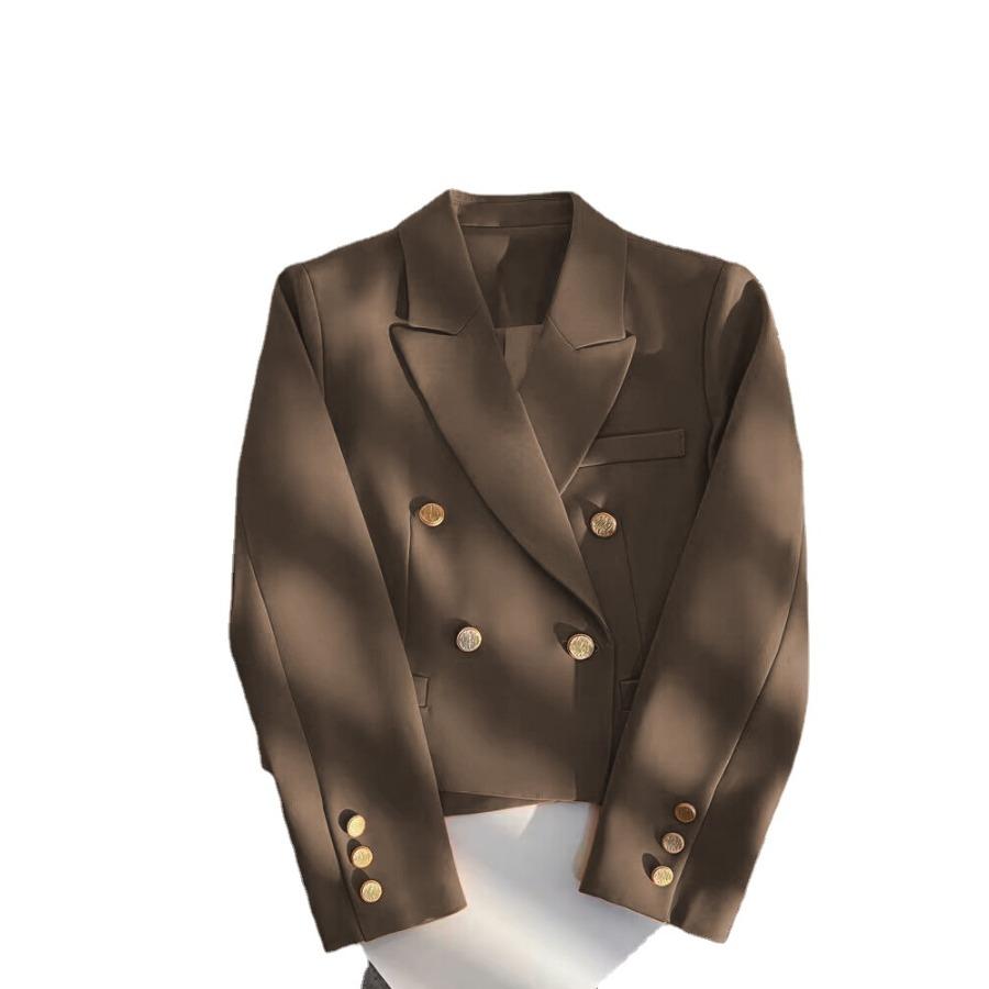 Krátký business bunda pro dámské blejzry Černá jarní podzimní bundy korejský volný ležérní blejzr