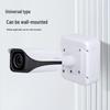 Square Plastic Outdoor Waterproof Cable Concealer Box for Camera Power and Storage.