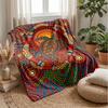 Space Turtles Journey Theme blanket Lightweight Warm Flannel Blanket Decorative Throw Blanket for Home Decoration