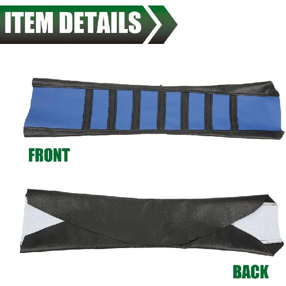 Soft Seat Cover New Compatible with Honda CR125R CR250R CR500R CR80R CRF100F CRF125F CRF150F (Blue)