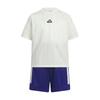 New Casual Sportswear Climacool SS25 Set Jade White/Victory Blue Teenagers KA1020