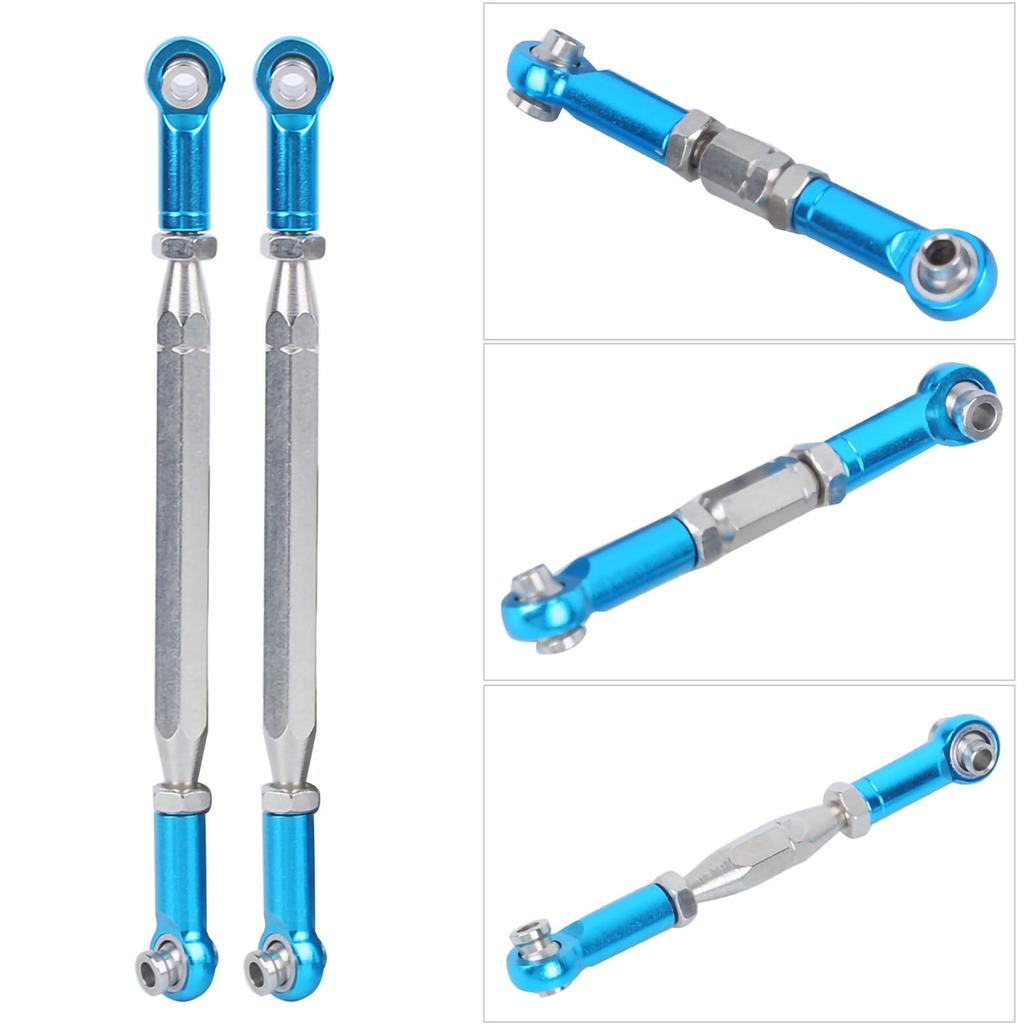 RC Truck Upgrade Parts Metal Steering Linkage Rods Set for FY 01 02 03 04 05 07