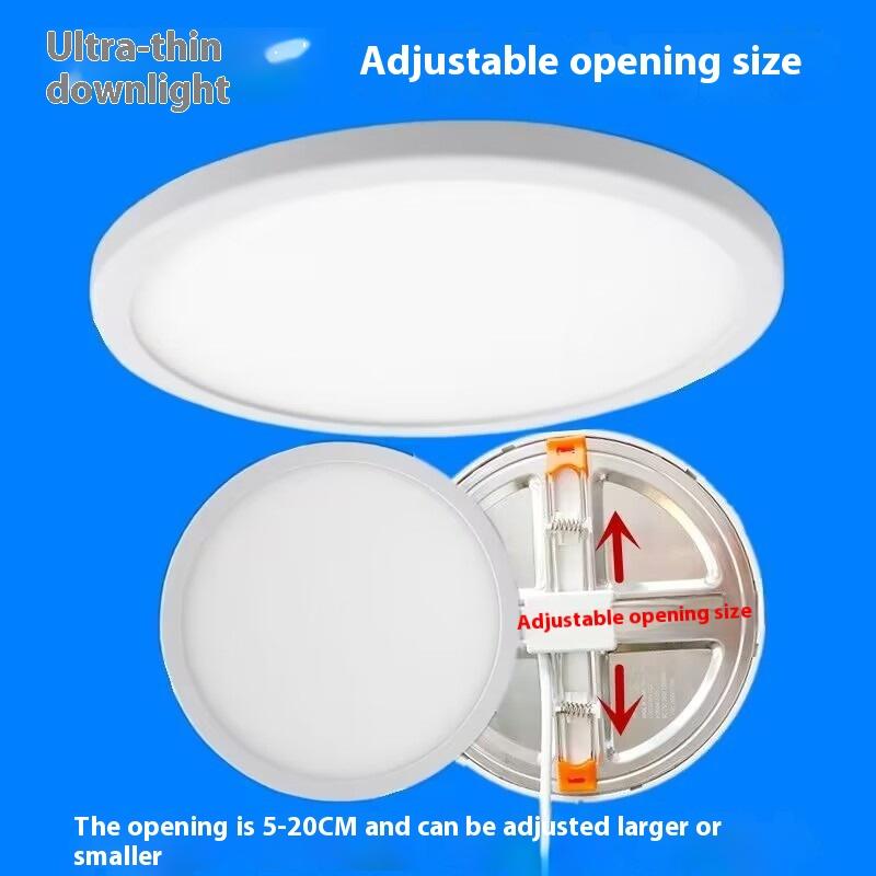 1 Adet LED Panel Işıkları Yüzeye Monte Spot 8W 15W 220V Yuvarlak Panel Işık Beyaz İç Mekan Yatak Odası LED Işık