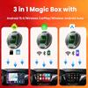 PlayAiBox Qualcomm 6225 Android15 Wireless Carplay AI Box 4GB+64GB Mirrolink 4G Network HDMI Car Multimedia for YouTube Netflix
