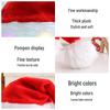 Red Plush Light-Up Christmas Hat for Adults & Children - Festive Party Decoration