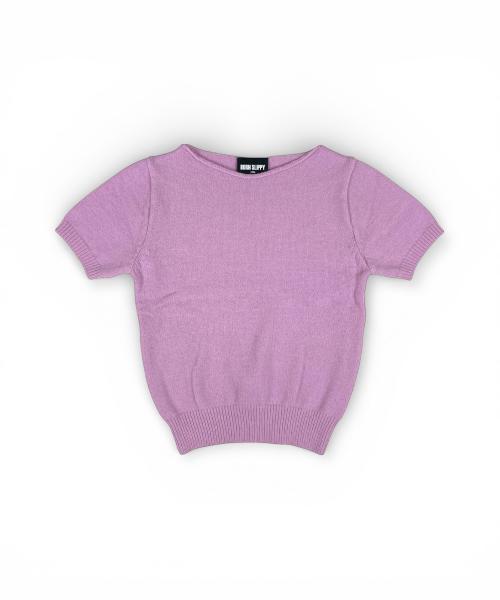 Bonseullipi Soft Half Sleeve Knit (Pink)