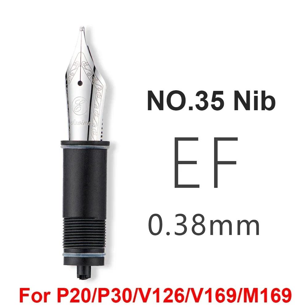 

Запасные перья для перьевой ручки Asvine, перья EF/F/M для Asvine P36/P50/P80/V200/P20/P30/V126/V169/M169 Письменные принадлежности