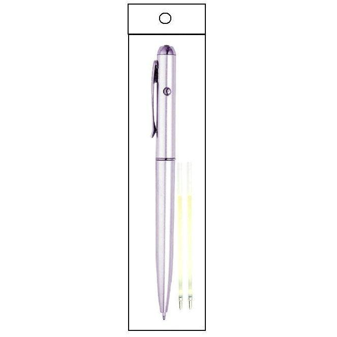 Magic Light Ballpoint Pen with Bright Head Torch and Invisible Ink