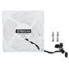 14cm 2000RPM Cooling Fan Low Noise Cooler 4‑Pin PWM Header Interface for ARGB Desktop ComputerWhite