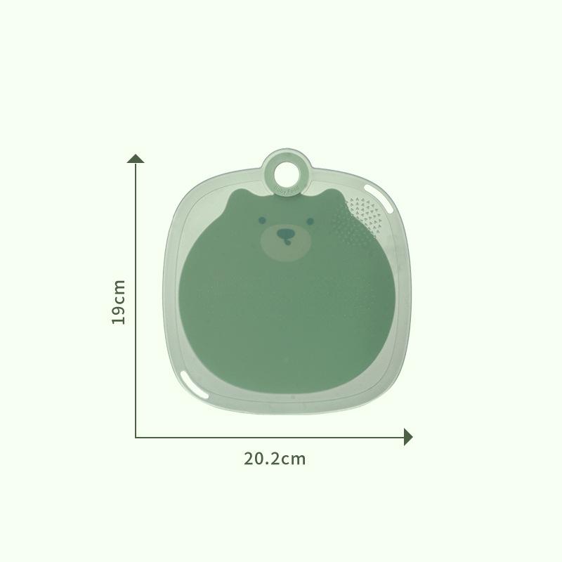 Household Cartoon Chopping Board Kitchen Double-sided Chopping Board Portable Side Boards Multifunctional Cutting Boards for Fruits and Vegetables
