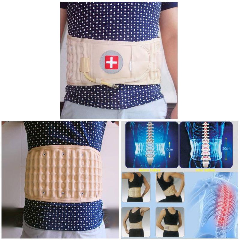 Buy Pain Belt Back Support Relieve Lumbar Extender Strap Brace Belt ...