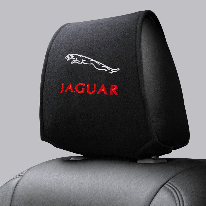 Pokrowiec na zagłówek fotelika samochodowego Poduszka pod głowę Pyłoszczelne akcesoria Do Jaguar XF XJ XE S-Type F-Type X-Type F-Pace I-Pace E-Pace XFR XKR
