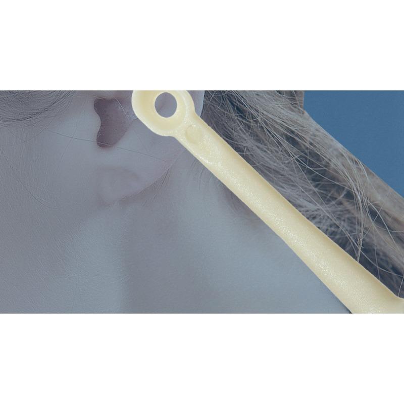 Nose hair shaver Manual cleaning Razor shaving special set Men's and women's anti-scratch nostril trimming artifact Double head