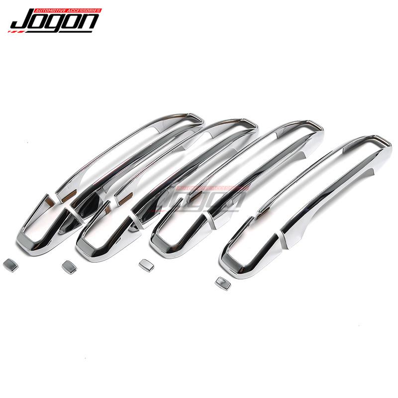 For Chevrolet Chevy Suburban Tahoe For GMC YUKON XL For Cadillac Escalade Chrome Car Door Handle Cover Trim Car Handle Frame