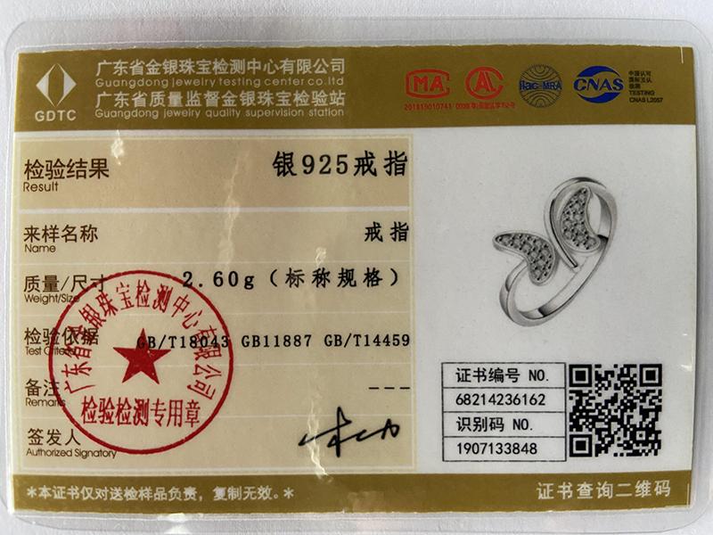 Bague papillon en argent Sterling 925, bijoux en Zircon AAA