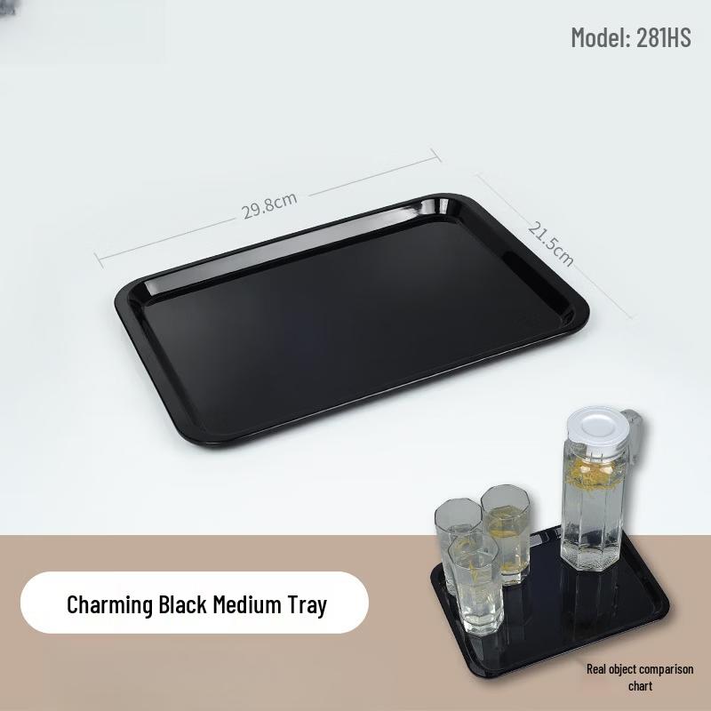 Rectangular Commercial Plastic Serving Tray