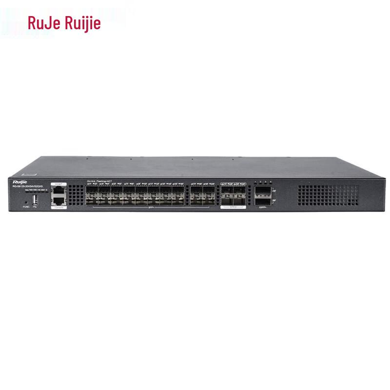 

Ruijie RG-S6120-20XS4VS2QXS-L Enterprise Layer 3 Managed 24-Port 10G Fiber Switch