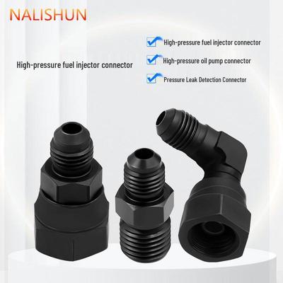 High-pressure Fuel Injector, Pump, and Quick-connect Leak Adapter, Suitable for Various Vehicle Models.