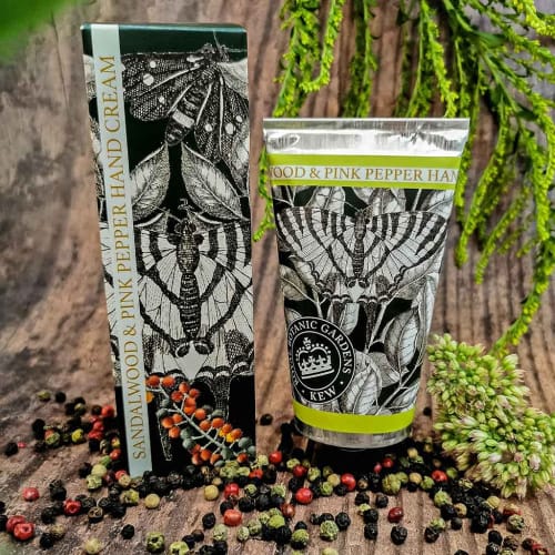 English Soap Company KEW GARDEN Luxury Hand Cream Sandalwood & Pink Pepper
