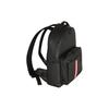 Bally Classic Color Block Striped Business Commuter Zipper Backpack Men Backpack Black 6238747