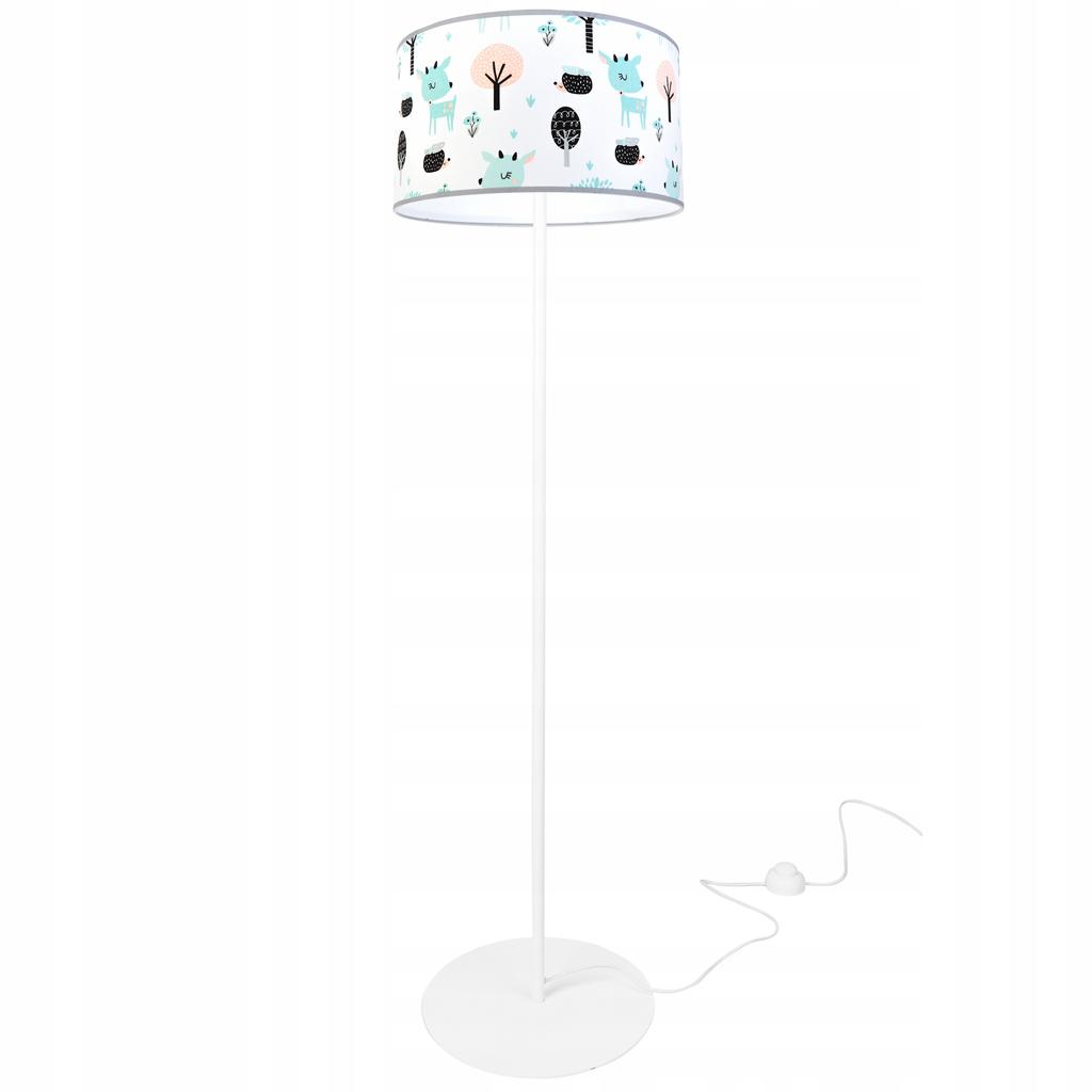Children'S Loft Floor Lamp, Lampshade, Pattern, Led