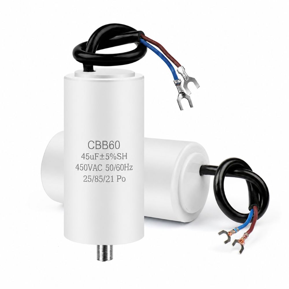 450V CBB60 Capacitor 4UF-100UF Start Capacitor Reliable Motor Run Capacitor