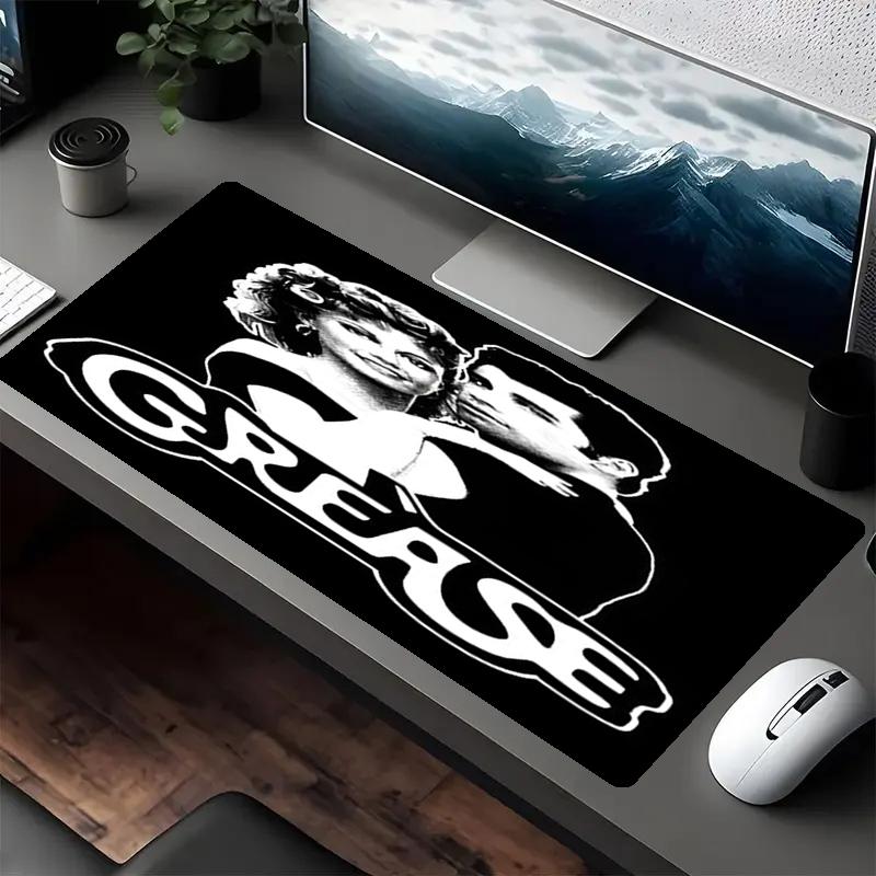 Grease Theme Mouse Pad, Non Slip Rubber Base, Multifunctional Office & Home Decor, Perfect for Workspace Personalization.