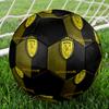 SIZE 5 Burton Albion FC Soccer Ball Colorful All Ages Machine Stitched PVC Competition Ready Durable High-Bounce