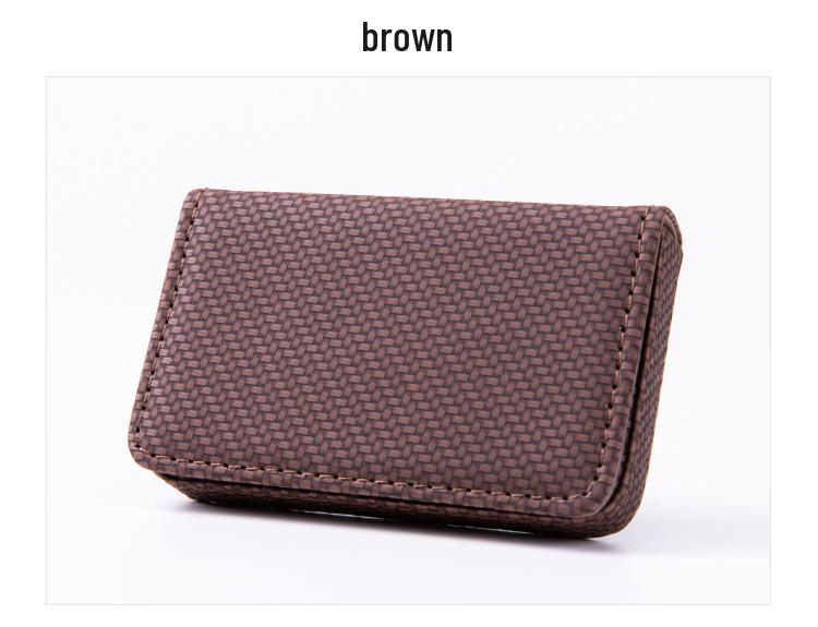 Creative Metal Minimalist Business Card Holder for Men & Women - Customizable Exhibition Gift