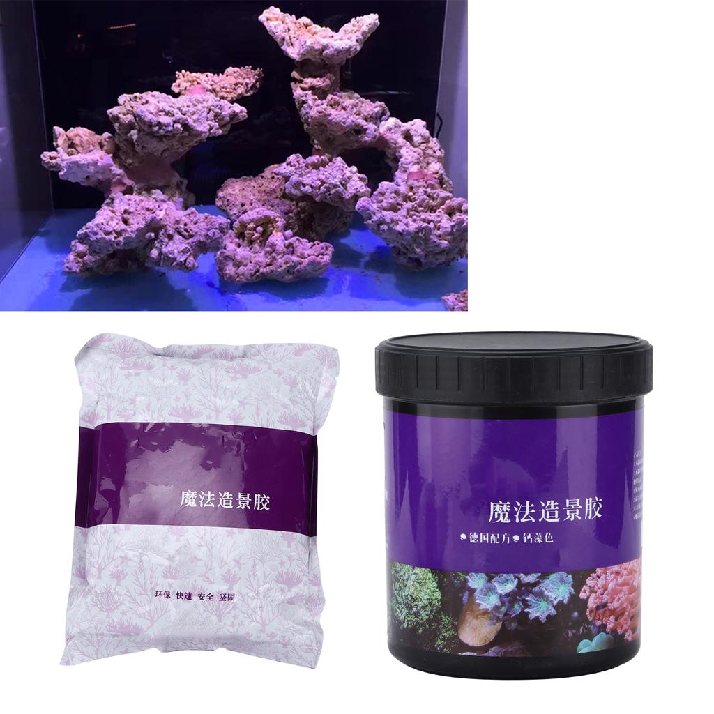 Fish Coral Glue Aquarium Clear Landscaping Adhesive Glue for Aquarium Supplies Decorations