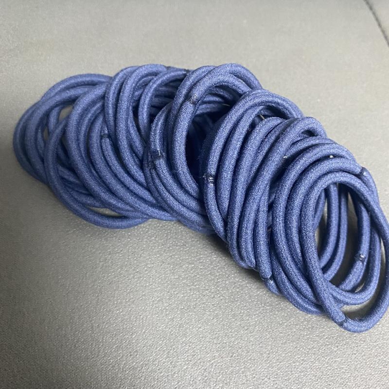 30 ks/sada Vysoce elastické černé gumičky do vlasů pro ženy držák na culík gumičky do vlasů dívky 4 mm Scrunchies čelenky doplňky