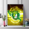 Club León 100% Round Full Drill 5D DIY Diamond Painting Embroidery Cross Stitch Rhinestone Décor