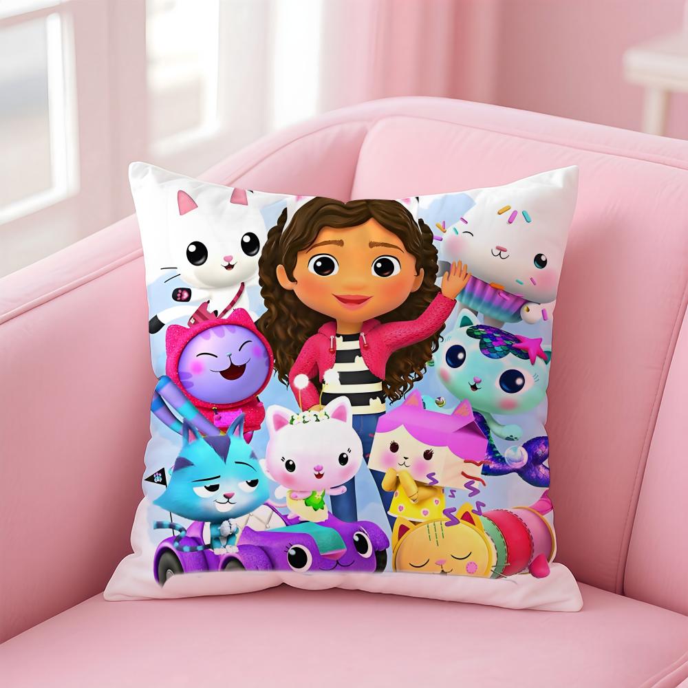 

Anime G-Gabby s DollhouseS Cushion Cover Comfortable Reversible Pillow Cover Ideal for Car Sofa Bedroom & Beyond 12x12Inch